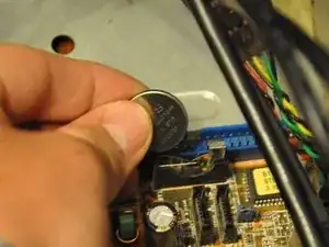 HP Media Center 876x CMOS Battery Replacement