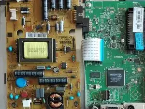 Diodes on the board Vestel 17IPS61-3