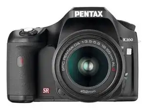 Pentax K200D Camera