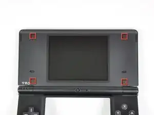 Upper LCD/Speakers