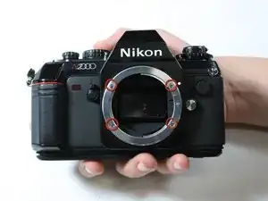 Nikon N2000 (F301) Lens Mount Replacement