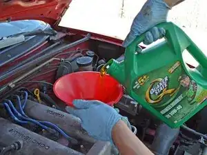 1990-1997 Mazda Miata Oil Change