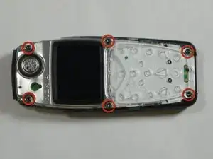 Disassembling Nokia 3560 LCD Display