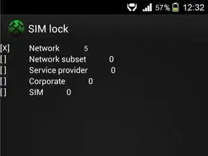 SIM Network Lock - How to Unlock Sony XPERIA Phone