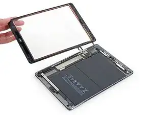 iPad 5 Wi-Fi Front Panel Assembly Replacement