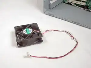 Removing HP Compaq dx2000MT Case Fan