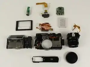 Disassembling Fujifilm X30 Camera