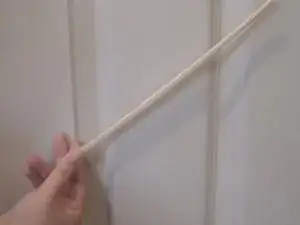 How to Restore a Bent Chopstick