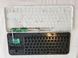 Logitech K400r Wireless Keyboard Disassembly & Cleaning