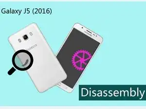 Samsung Galaxy J5 (2016) Disassembly