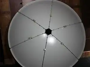 Assembling Reflective Parabolic Dish