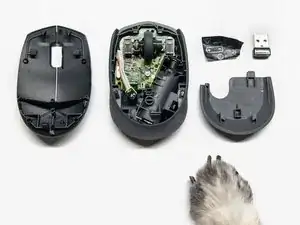 Opening the Logitech M170 Outer Casing