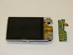 Sony Cyber-shot DSC-W690 Navigation Buttons Circuit board Replacement