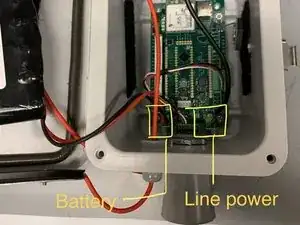 Connect Node to Line Power Source