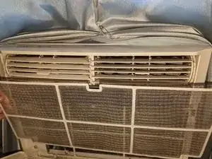 How to Clean a Kenmore 70101 Wall/Window AC Filter