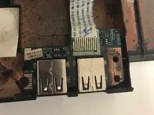 Gateway NV55C49u USB Port Replacement