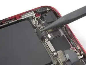 How to disconnect the Logic Board in the iPhone SE 2022