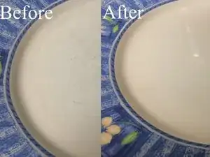 How to Remove Dinner Plate Scratches