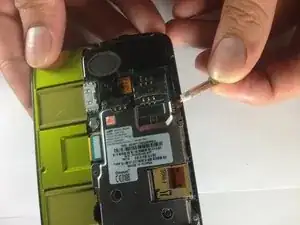 Disassembling Samsung Gravity SGH-T459 Keypad