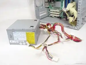 Removing HP Compaq dx2000MT Power Supply