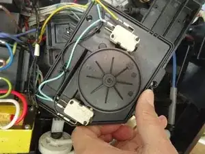 Microswitches in the gear drive