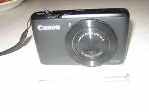 Canon Powershot S200 LCD Screen Replacement