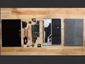 Microsoft Surface Laptop 3  (13.5-inch) Teardown