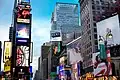 Werbung von Samsung in New York