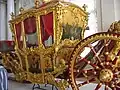 Die Goldene Kutsche in Sankt Petersburg, unter anderem von Katharina der Großen