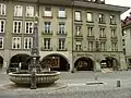 Die Arkaden in der Altstadt von Bern heißen „Loube".