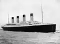 Auch die Titanic war ein Dampfschiff.