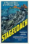 Im Jahr 1939 war der Western „Stagecoach” ein großer Hit im Kino. Er machte den Schauspieler John Wayne berühmt.
