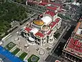 Der Palast der Schönen Künste wurde im Jahr 1934 fertiggebaut. Der Stil ist der Jugendstil.