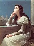 Ein Gemälde von Julia