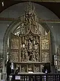 Ein Altar, aus Lindenholz geschnitzt durch Tilman Riemenschneider