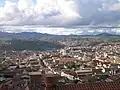 Ein Blick auf die Stadt Sucre