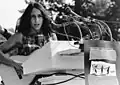 Joan Baez bei einem Auftritt im Jahr 1963