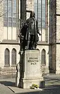 Das Denkmal für Bach in Leipzig