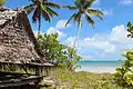 Ein Strand in Kiribati