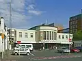 Hauptbahnhof der Stadt