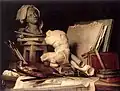Anne Vallyer-Coster hat vor über 250 Jahren gemalt, was es so für Kunstwerke gibt.