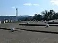 Denkmal in der japanischen Stadt Minamata: Eine Fabrik hat Quecksilber in die Umwelt gekippt, woran 3000 Menschen gestorben sind.