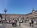 Die Plaza Mayor im „Madrid der Österreicher“ ist der lebendigste Platz der Stadt.