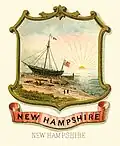 Das Wappen von New Hampshire