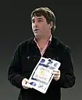 Der Erfinder der Serie, Stephen Hillenburg, als er fünfzig Jahre alt war