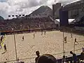 Weltmeisterschaften gibt es auch für Beach-Soccer, das ist Fußball auf Sand