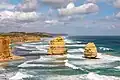 Die Zwölf Apostel sind Kalksteine im Nationalpark Port Campbell.