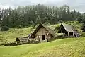 Hier in der Slowakei hat man ein Dorf aus der Latène-Kultur nachgebaut.