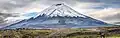 Der Cotopaxi ist ein Vulkan, der wieder ausbrechen kann.
