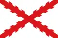 Das Burgunderkreuz war die Flagge des spanischen Weltreichs.
